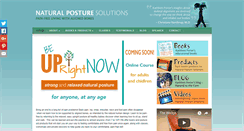 Desktop Screenshot of naturalposturesolutions.com